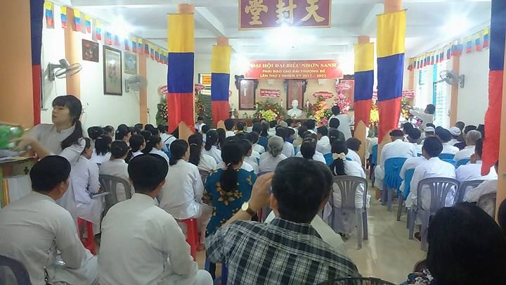 Ngày 03 /8/ 2017 Hội Thánh Cao Đài Thượng Đế tổ chức Đại Hội Nhân Sanh