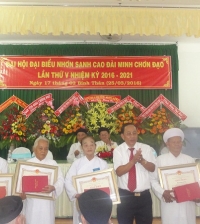 HT. CAO ĐÀI MINH CHƠN ĐẠO  ĐẠI HỘI ĐẠI BIỂU NHƠN SANH LẦN THỨ V